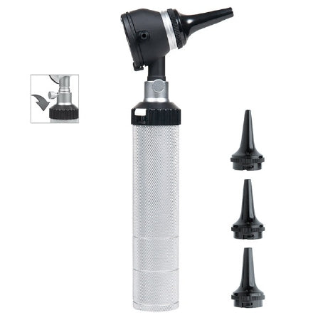 Mabis Healthcare KaWe Combilight C10 Otoscope 2.5 V, 2 C Batteries - 20-850-000