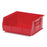 Market Lab - Storage Bin Red Industrial Grade Polymers 5 X 10-7/8 X 11 Inch - 6004-RD