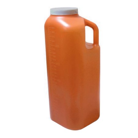 OakRidge Products - 24 Hour Urine Specimen Collection Container 4-1/2 X 6-5/16 X 9-5/8 Inch 3,000 mL (101 oz.) Screw Cap Unprinted NonSterile - 0803-2700
