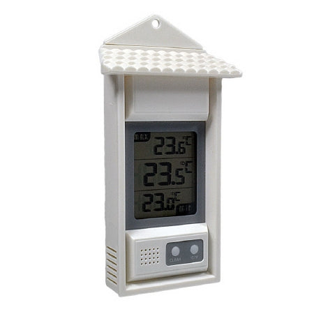 Thermco Products - Wall / Room Thermometer Fahrenheit / Celsius -4° to +58°F (-20° to +70°C) Internal Sensor Battery Operated - ACCD1039MM
