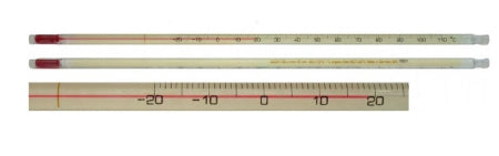 Thermco Products Inc Liquid-in-Glass Thermometer Celsius -100° to 50°C Total Immersion - ACC603SC