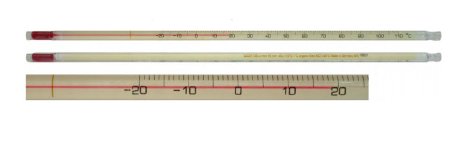 Thermco Products - Liquid-in-Glass Thermometer Celsius -100° to +50°C Total Immersion - ACC603SC