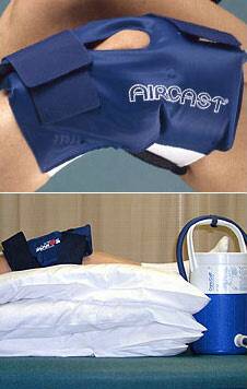 DJO Aircast Cryo/Cuff Gravity Cold Therapy System Knee Small Reusable - 11C