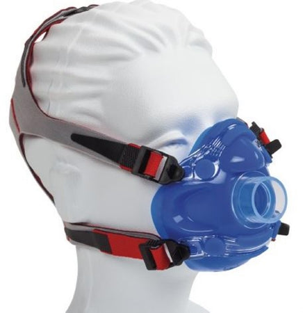 CareFusion Oro Oxygen Mask Elongated Style Adult User Medium 5 Point Strap - V-982185