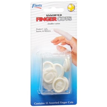 Apothecary Products Flents Finger Cot Assorted Sizes Powder Free Latex NonSterile - 69626