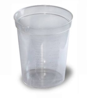 OakRidge Products - Urine Specimen Container with Pour Spout 72 X 87 mm 192 mL (6.5 oz.) Without Closure Unprinted NonSterile - 0465-4100