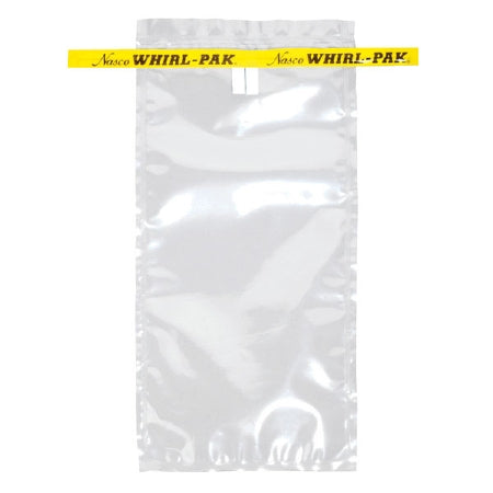 Fisher Scientific Whirl-Pak Specimen Transport Bag 4-1/2 X 9 Inch Polyethylene Unprinted Wire Tab Closure 532 mL (18 oz.) Sterile - 018125B