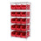 Akro-Mils - Wire Shelving 6 Shelves 24 X 36 X 74 Inch - AWS24360287B