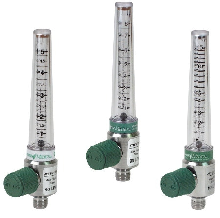 Precision Medical Chrome Flowmeter - 1MFA1003