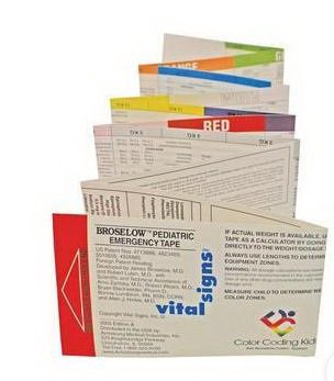 Med-Tech Resources Broselow Emergency Pediatric Tape - VIT7700RE-5
