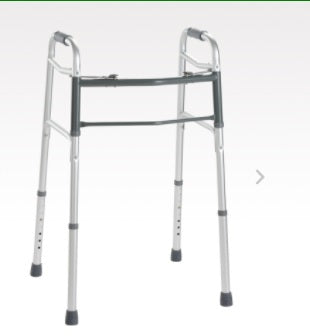 Breg Breg Folding Walker Aluminum Frame 250 lbs. Weight Capacity 32 to 39 Inch Height - 100312-000
