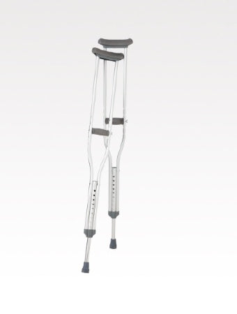 Breg - Underarm Crutches Aluminum Frame Child 250 lbs. Weight Capacity Push Button Adjustment - 100311-000