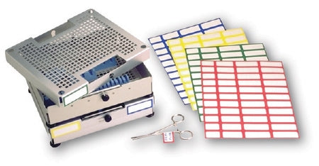 Write-On - Blank Label Tape Instructional Label Blue Vinyl 8-1/2 X 11 Inch - 161002EEA