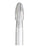 Miltex - Trimming / Finishing Bur Carbide Egg Tip - DFG7408-5