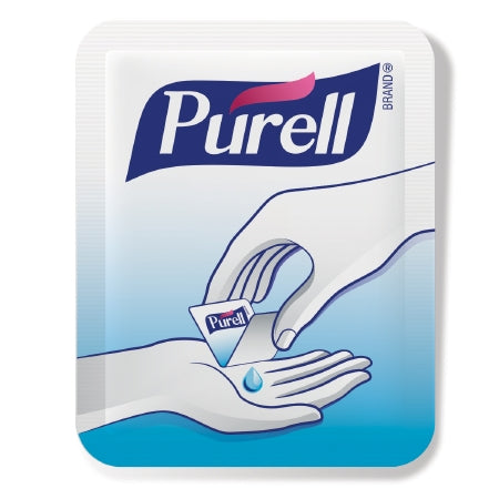 GOJO Purell Advanced Hand Sanitizer 1.2 mL Ethyl Alcohol Gel Individual Packet - 9620-2