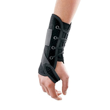 Breg Breg Wrist Lacer Lacer Wrist Brace Malleable Palmar Stay Polypropylene Left Hand Black Medium - 10383