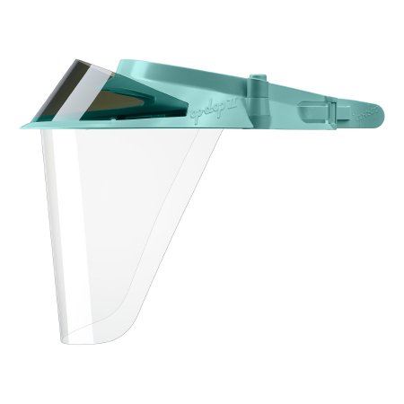 Op d Op II - Face Shield Kit One Size Fits Most Full Length Anti-fog Reusable NonSterile - 255OP2-GR