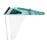 Op d Op II - Face Shield Kit One Size Fits Most Full Length Anti-fog Reusable NonSterile - 255OP2-GR