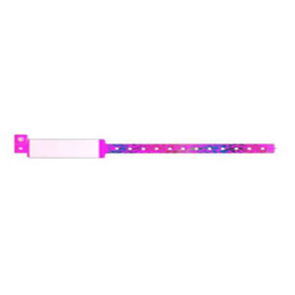 Precision Dynamics Corp. Wristband Identification Hot Pink 500/Box - 529-27-PDM