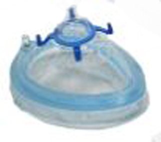 Cardinal Health - Anesthesia Mask Tail Valve Style Child / Small Adult Size 4 Hook Ring - AMCHI4CH