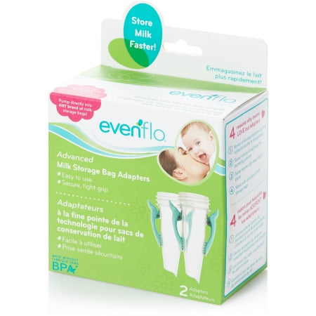 Evenflo Evenflo Advanced Breast Milk Storage Bag Adapters - 5142111