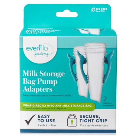 Evenflo Advanced - Breast Milk Storage Bag Adapter For Any brand of milk storage bags - 5142111