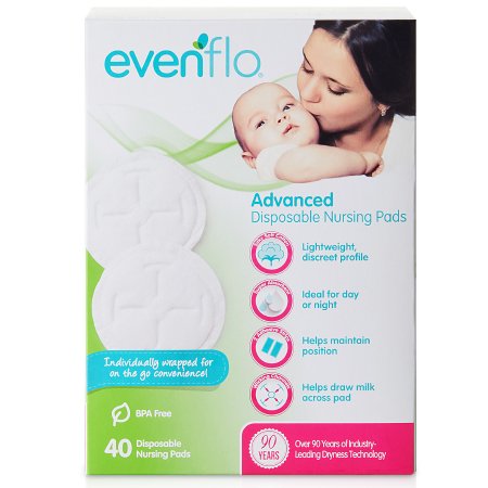 Evenflo Advanced - Nursing Pad One Size Fits Most Disposable - 5231411