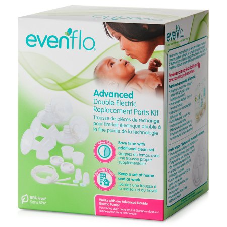 Evenflo Advanced - Breast Pump Replacement Parts Kit For evenflo Advanced Double Electric Breast Pump - 5144111