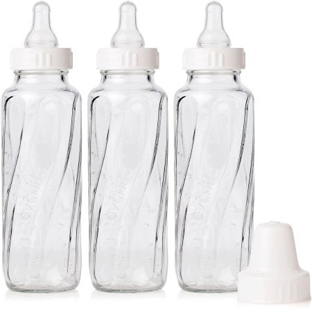 Evenflo Classic+ - Baby Bottle 8 oz. Glass - 1018311