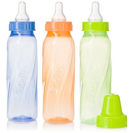Evenflo Evenflo Classic Baby Bottle 8 oz. Polypropylene - 1218111C