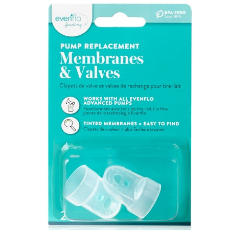 Evenflo - Replacement Membrane and Valve For Evenflo Manual, Single Electric, and Advanced Double Electric pumps - 5141111