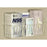 Peace Medical PAC RAC Storage Basket Almond Steel 5 X 7 X 17-1/2 Inch - 1059