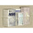 PAC RAC - Wall Storage Basket Almond Steel Wire 5 X 7 X 17-1/2 Inch - 1059