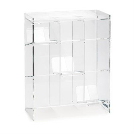 Market Lab Inc 9-Tier Tube Organizer Clear 5-1/2 X 12 X 16 Inch - 10397