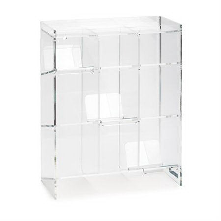 Market Lab - 9-Tier Tube Organizer Clear 5-1/2 X 12 X 16 Inch - 10397