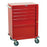 V-Series - Crash Cart Steel Body and Drawers 22 X 29.5 X 40 Inch Red (4)-3 Inch, (1)-6 Inch, (1)-12 Inch Drawer Configuration, 16.75 X 23 Inch Internal Drawer - V30-6B