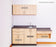 UMF Medical - Base Cabinet Counter Top 20 Gauge Steel 2 Drawers - 6024WFM