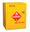 Fisher Scientific Flammable Safety Cabinet Bench Mounted Plywood 2-Keyed, With Metal Lock - 19139849