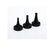 Florida Medical Sales - Ear Speculum Tip Set Round Tip Plastic 3, 4, 5 mm Disposable - ES100