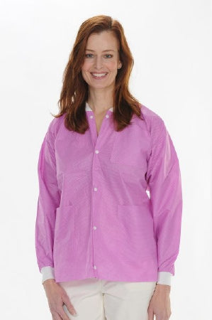 Valumax International ValuMax Extra-Safe Lab Jacket Raspberry 3X-Large Long Sleeves Hip Length - 3630RB3XL