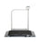seca 676 - Wheelchair Scale with Fold-down Handrail Digital Display 800 lbs. Capacity AC Power - 6761321108