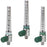 Precision Medical Chrome Flowmeter 0 to 15 LPM Increment - Y1MFA1008