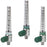 Precision Medical - Chrome Flowmeter 0 to 15 LPM Increment - 1MFA2005EY