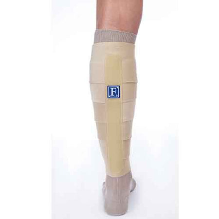 BSN Medical JOBST FarrowWrap Strong Compression Socks with Wrap Leg Small Tan - FWST-O-LTT2