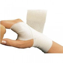 Lohmann & Rauscher Idealbinde Compression Bandage 6 Inch X 5-1/2 Yard Strong Compression Clip Detached Closure White NonSterile - 14105