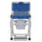 Mjm International Shower Chair  Drop Arm Pvc Frame - 118-3TW-DDA-SF-SQ-PAIL