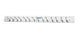 Bar-Ray X-Ray Apron Peg Rack 14 Pegs White - 60097