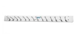 Bar-Ray - X-Ray Apron Peg Rack 14 Pegs White - 60097