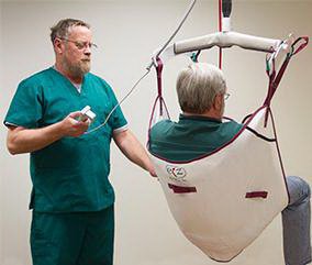 Ez Way - Disposable Sling With Head Support X-Large 250 to 450 lbs. Weight Capacity - SPSHD400