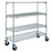 Intermetro Industries Cart Utility Super Erecta 24X60X69" 4-5" Rubber Casters/2 Swivel/2 Locking Ea - A566BC